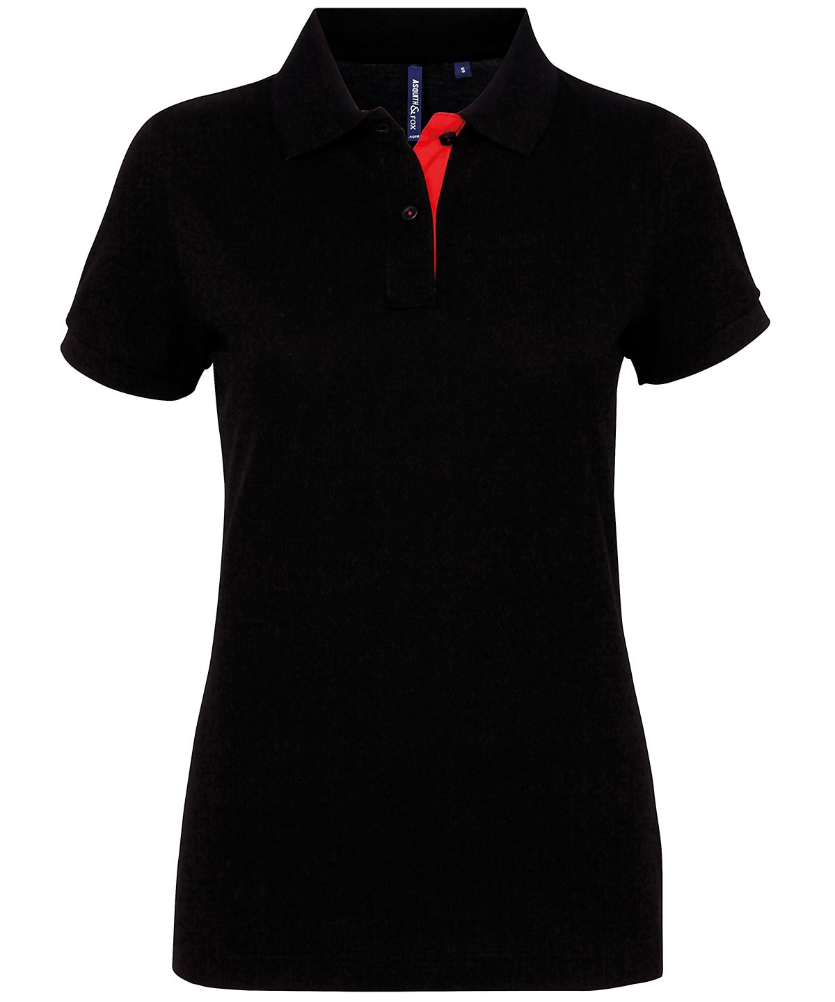 Asquith & Fox Women's Contrast Polo Shirt
