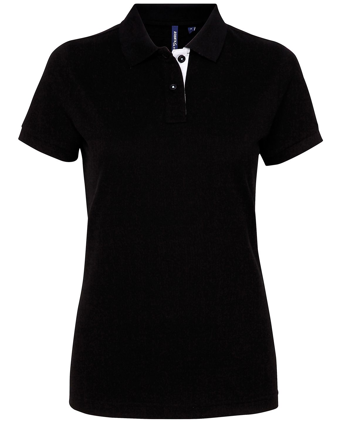 Asquith & Fox Women's Contrast Polo Shirt