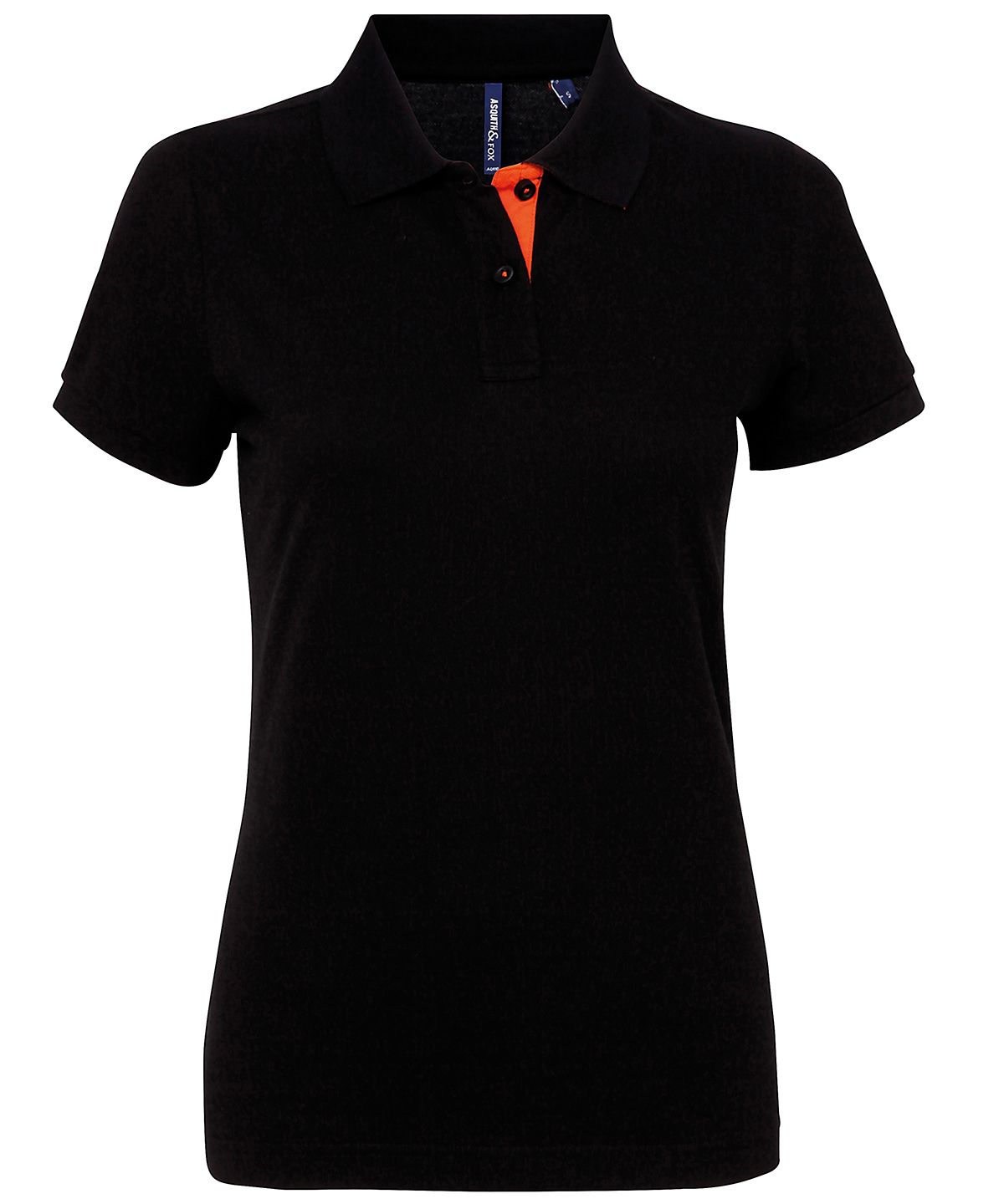 Asquith & Fox Women's Contrast Polo Shirt