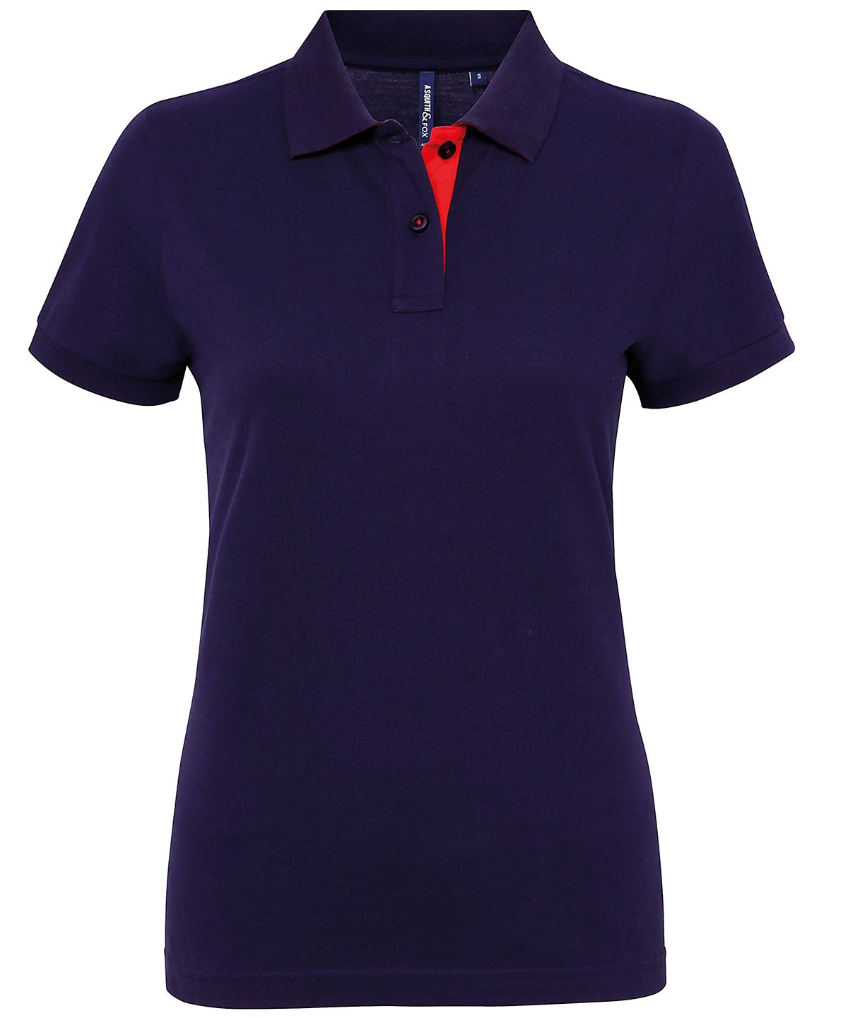 Asquith & Fox Women's Contrast Polo Shirt
