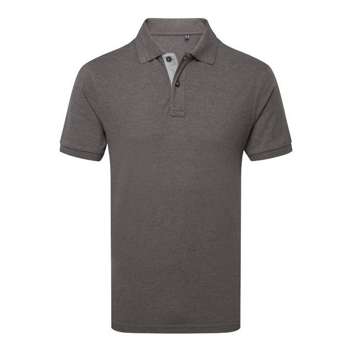 Asquith & Fox Men's Classic Fit Contrast Polo Shirt
