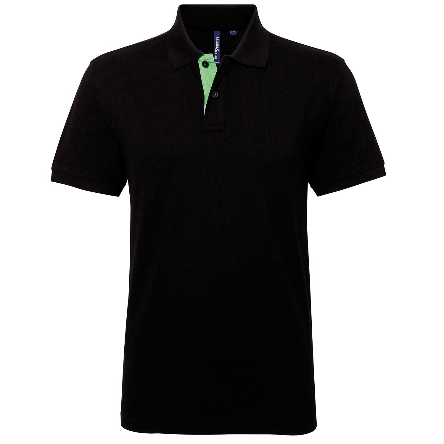 Asquith & Fox Men's Classic Fit Contrast Polo Shirt
