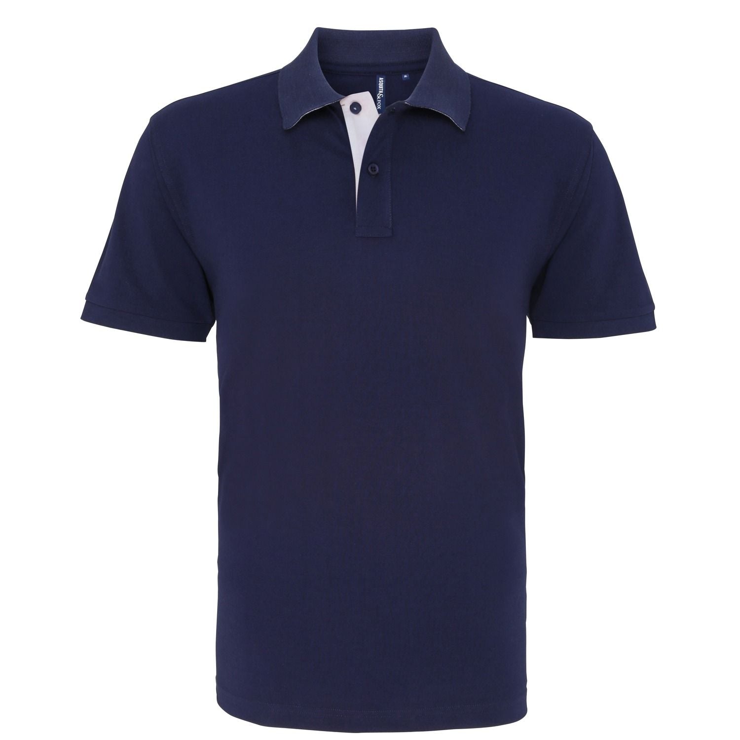 Asquith & Fox Men's Classic Fit Contrast Polo Shirt