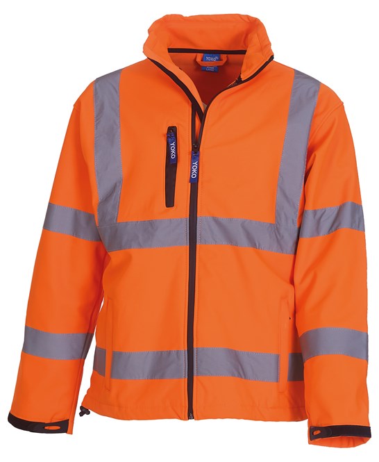 Yoko Hi-vis Softshell Jacket