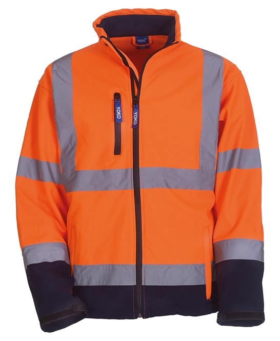 Yoko Hi-vis Softshell Jacket