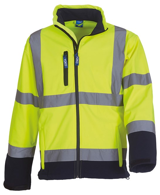 Yoko Hi-vis Softshell Jacket